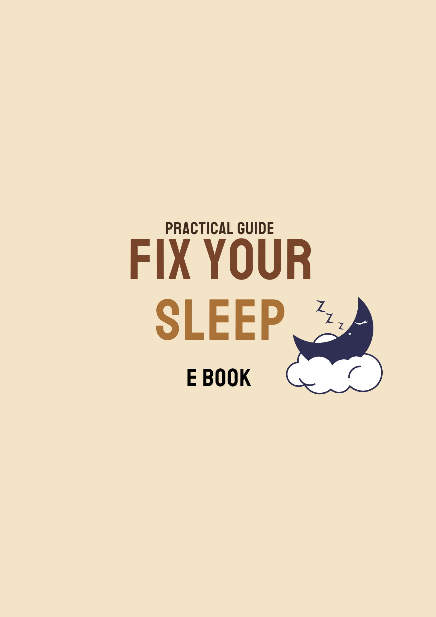 Practical guide fix your sleep Digitalsolution